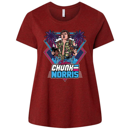 Ladies Curvy Jersey - LRV5CU6T - Cardinal - 10