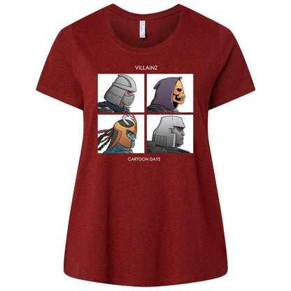 Ladies Curvy Jersey - UPE38E3P - Cardinal - 10