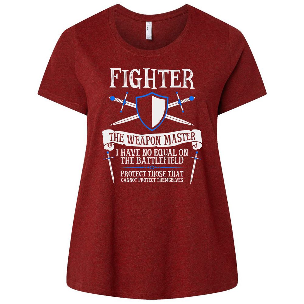 Ladies Curvy Jersey - VD1AQRTF - Cardinal - 10