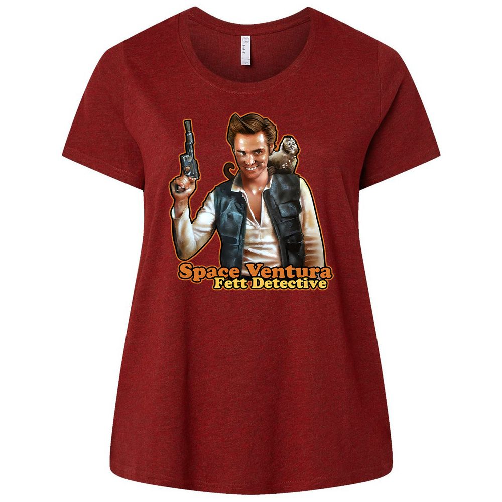 Ladies Curvy Jersey - 5XJ8D4EW - Cardinal - 10