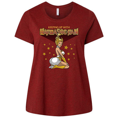 Ladies Curvy Jersey - 2FP63GV2 - Cardinal - 10