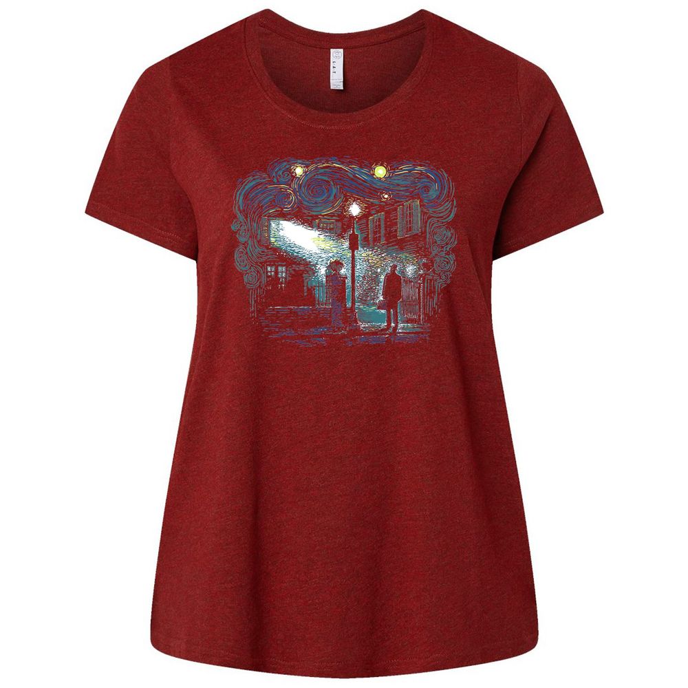 Ladies Curvy Jersey - FFCPATVF - Cardinal - 10