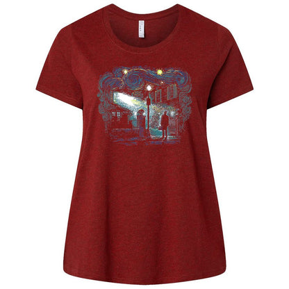 Ladies Curvy Jersey - FFCPATVF - Cardinal - 10