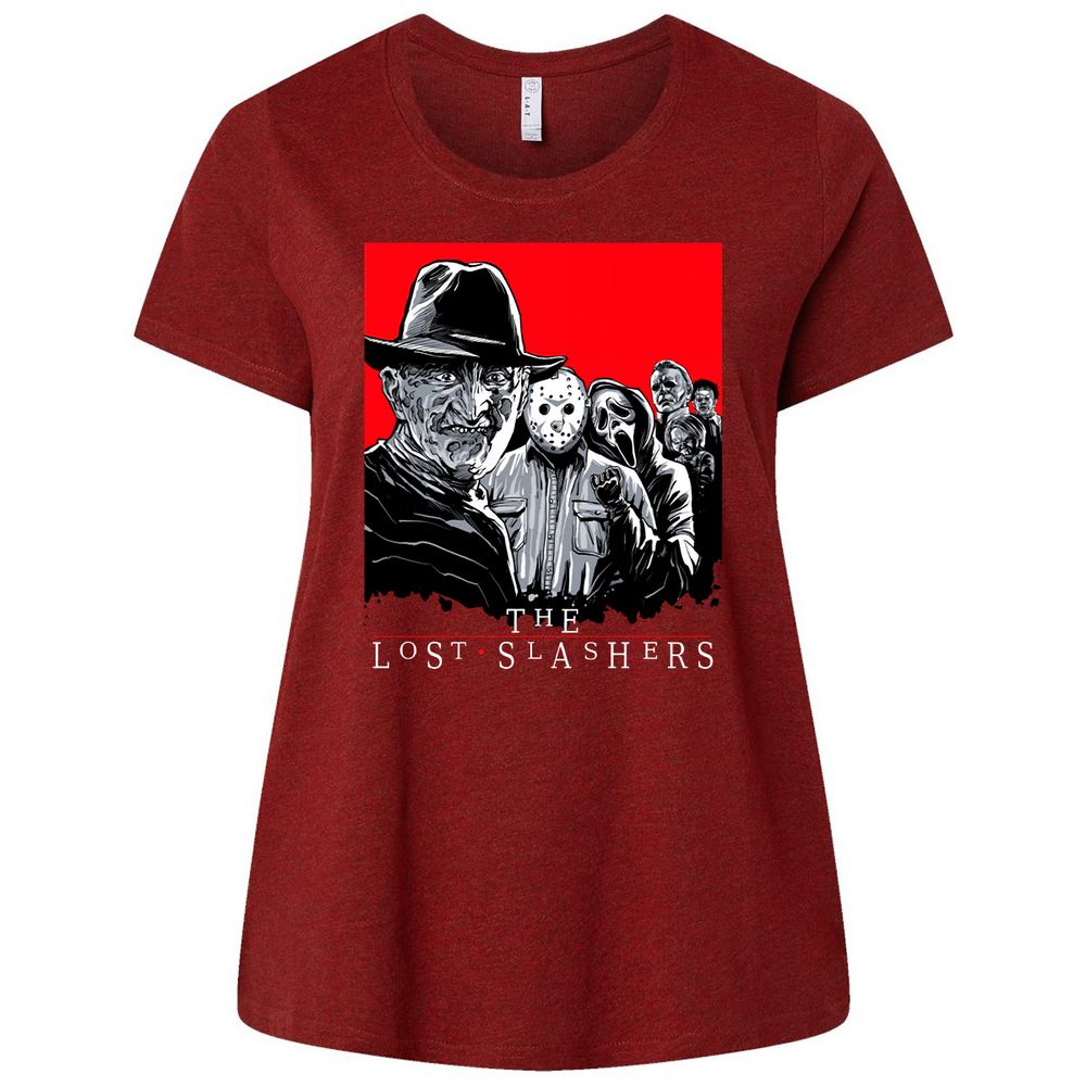 Ladies Curvy Jersey - AV9UXX5B - Cardinal - 10