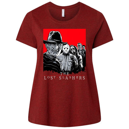 Ladies Curvy Jersey - AV9UXX5B - Cardinal - 10