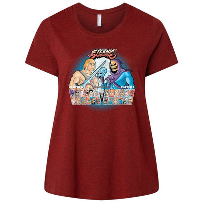 Ladies Curvy Jersey - CTEVPWC6 - Cardinal - 10