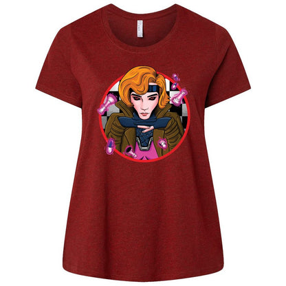 Ladies Curvy Jersey - JCLWX93Z - Cardinal - 10