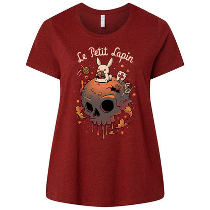 Ladies Curvy Jersey - DX4QUFN6 - Cardinal - 10