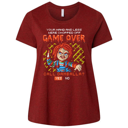 Ladies Curvy Jersey - XVLY3ZJB - Cardinal - 10