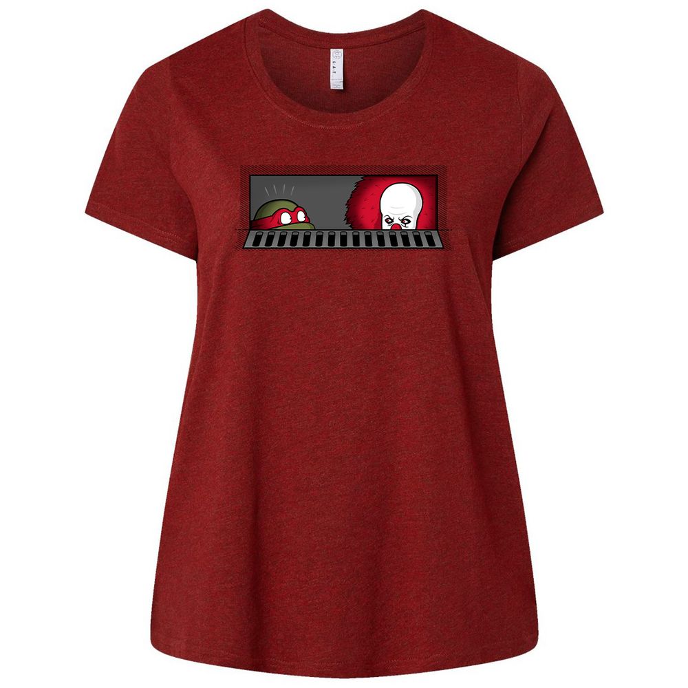 Ladies Curvy Jersey - PQZLRT2W - Cardinal - 10