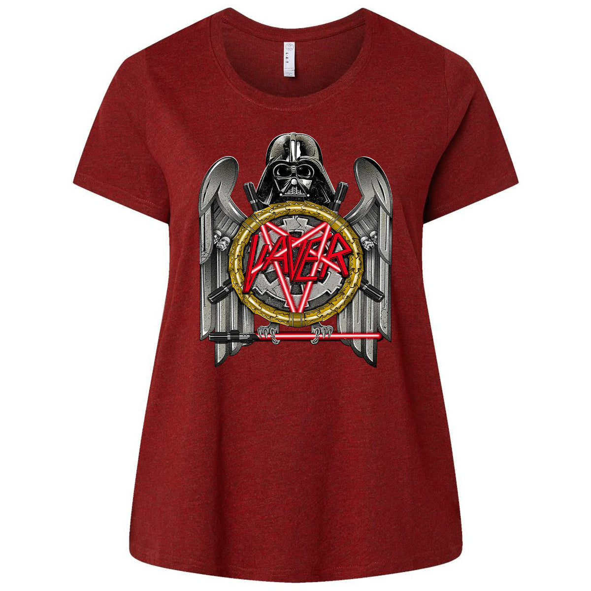 Ladies Curvy Jersey - GUCWNAB4 - Cardinal - 10