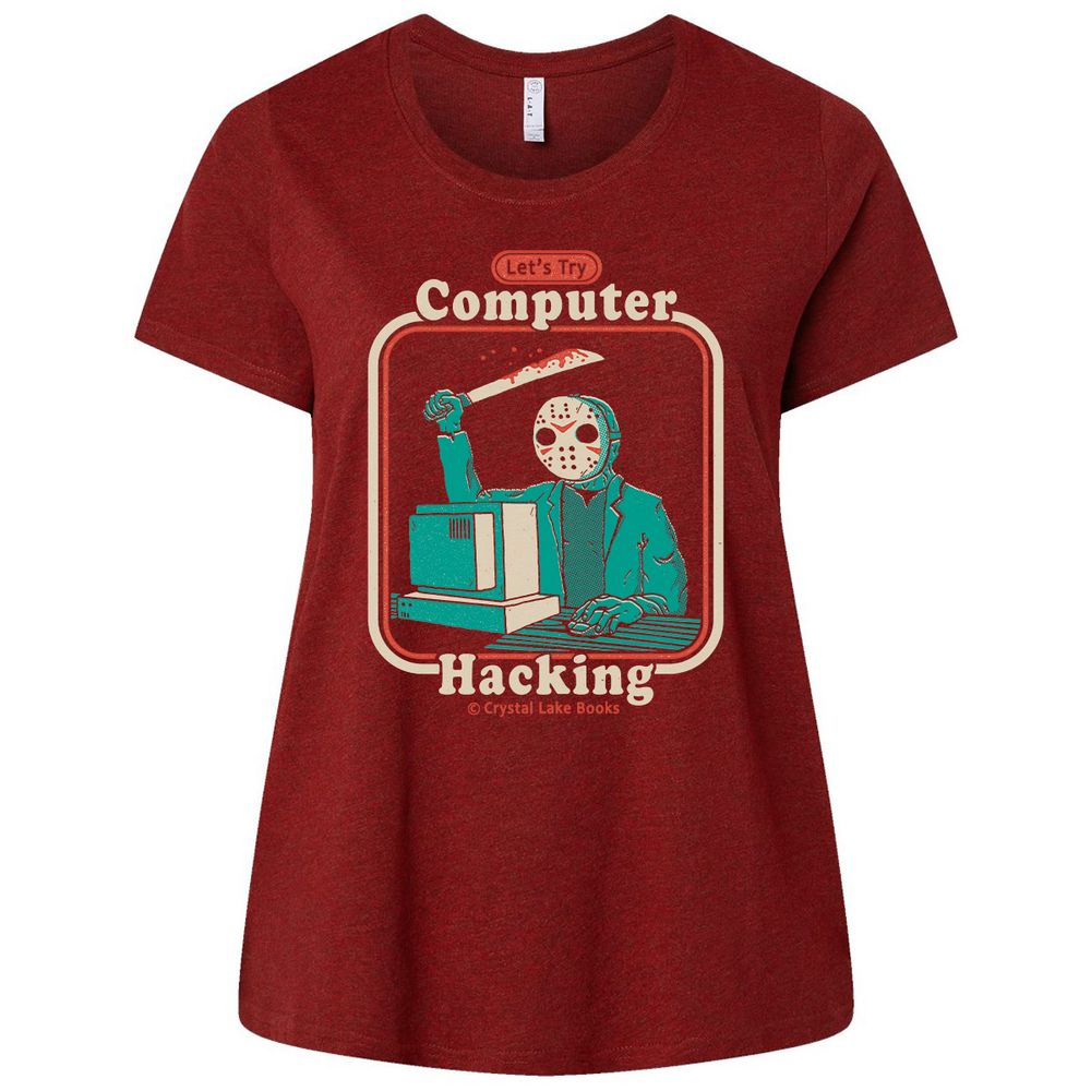 Ladies Curvy Jersey - NFM9V4Y7 - Cardinal - 10