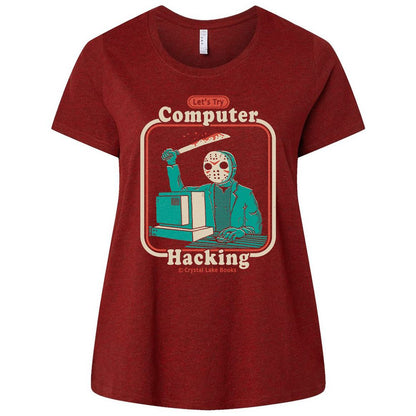 Ladies Curvy Jersey - NFM9V4Y7 - Cardinal - 10