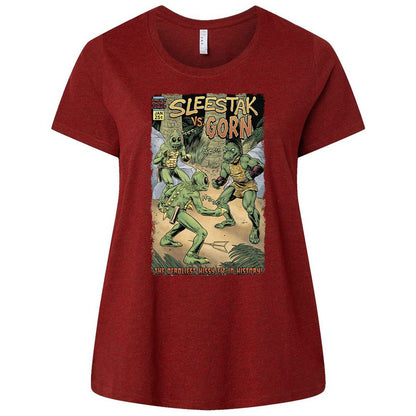 Ladies Curvy Jersey - VVV4W2DB - Cardinal - 10