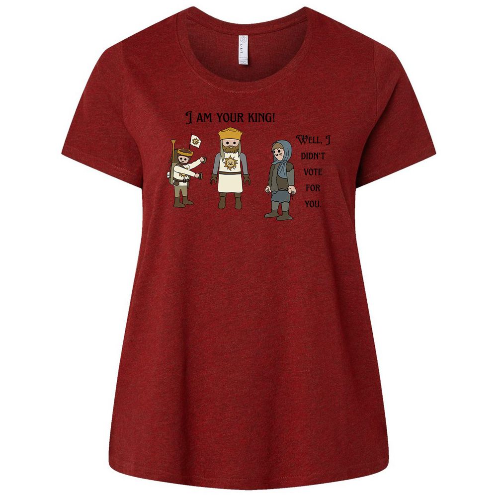 Ladies Curvy Jersey - DR4LU179 - Cardinal - 10