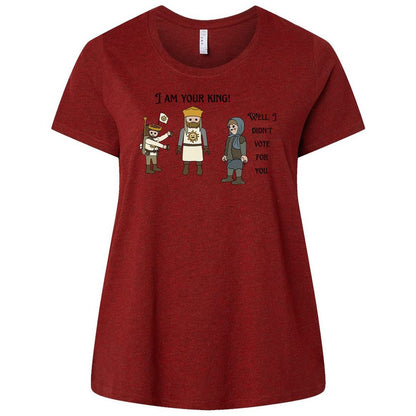 Ladies Curvy Jersey - DR4LU179 - Cardinal - 10