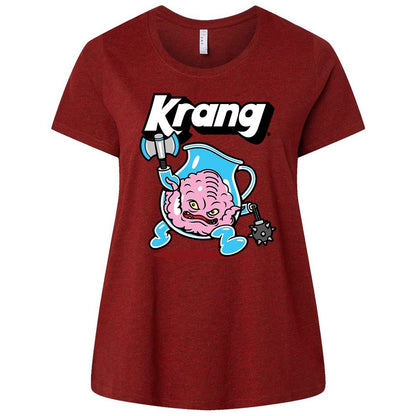 Ladies Curvy Jersey - T51XU6S2 - Cardinal - 10