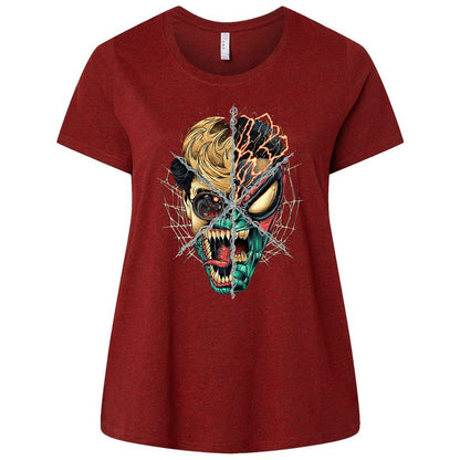 Ladies Curvy Jersey - KK2LJZDL - Cardinal - 10