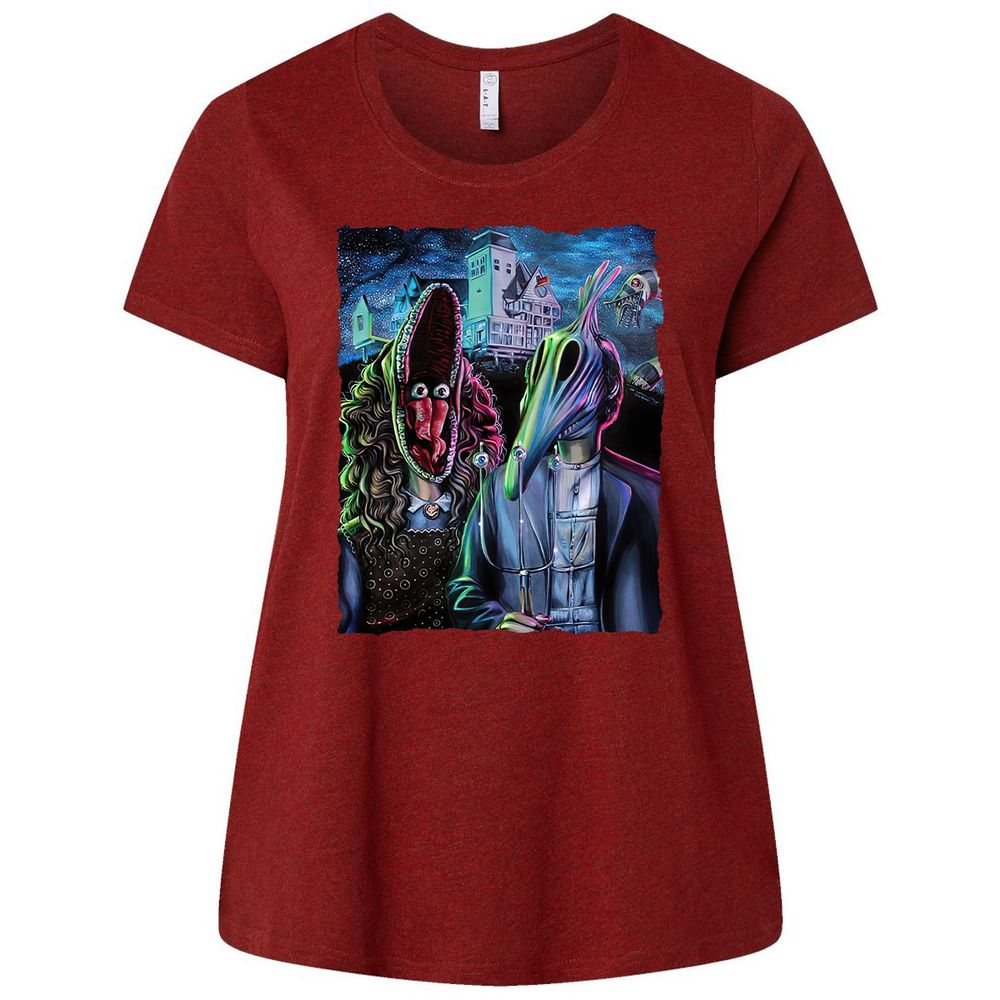 Ladies Curvy Jersey - 37E51N5D - Cardinal - 10