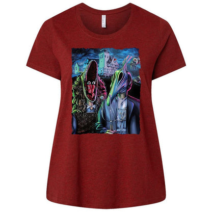 Ladies Curvy Jersey - 37E51N5D - Cardinal - 10