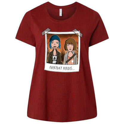 Ladies Curvy Jersey - J4WU9MKU - Cardinal - 10