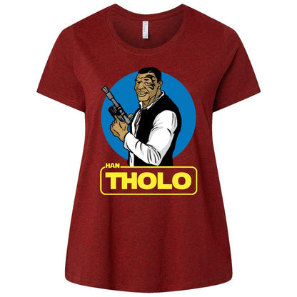 Ladies Curvy Jersey - TU6G6BHH - Cardinal - 10