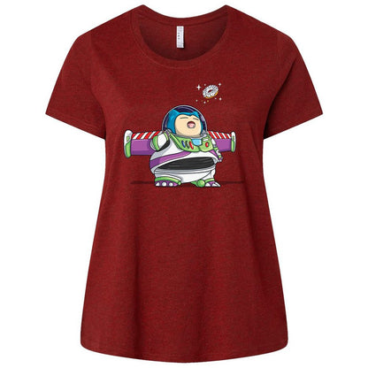 Ladies Curvy Jersey - 552XUJ7P - Cardinal - 10