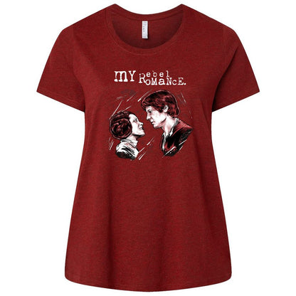 Ladies Curvy Jersey - 3X7XS3XL - Cardinal - 10