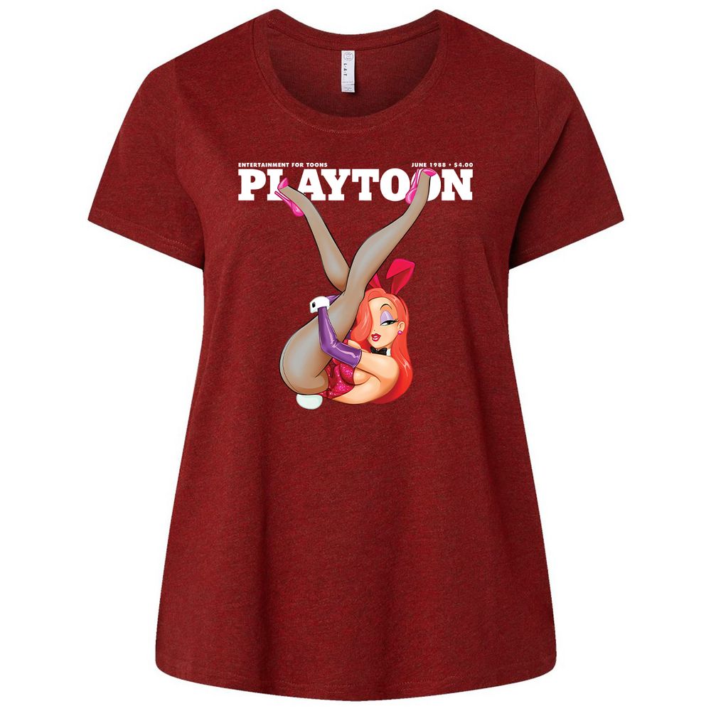 Ladies Curvy Jersey - VKME1MVP - Cardinal - 10