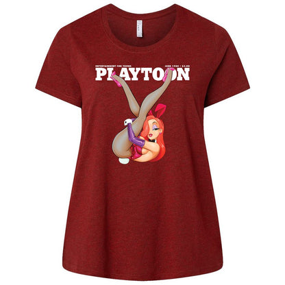 Ladies Curvy Jersey - VKME1MVP - Cardinal - 10