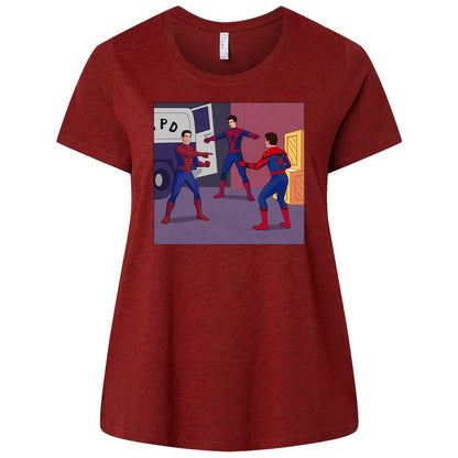 Ladies Curvy Jersey - DHYFCRJN - Cardinal - 10