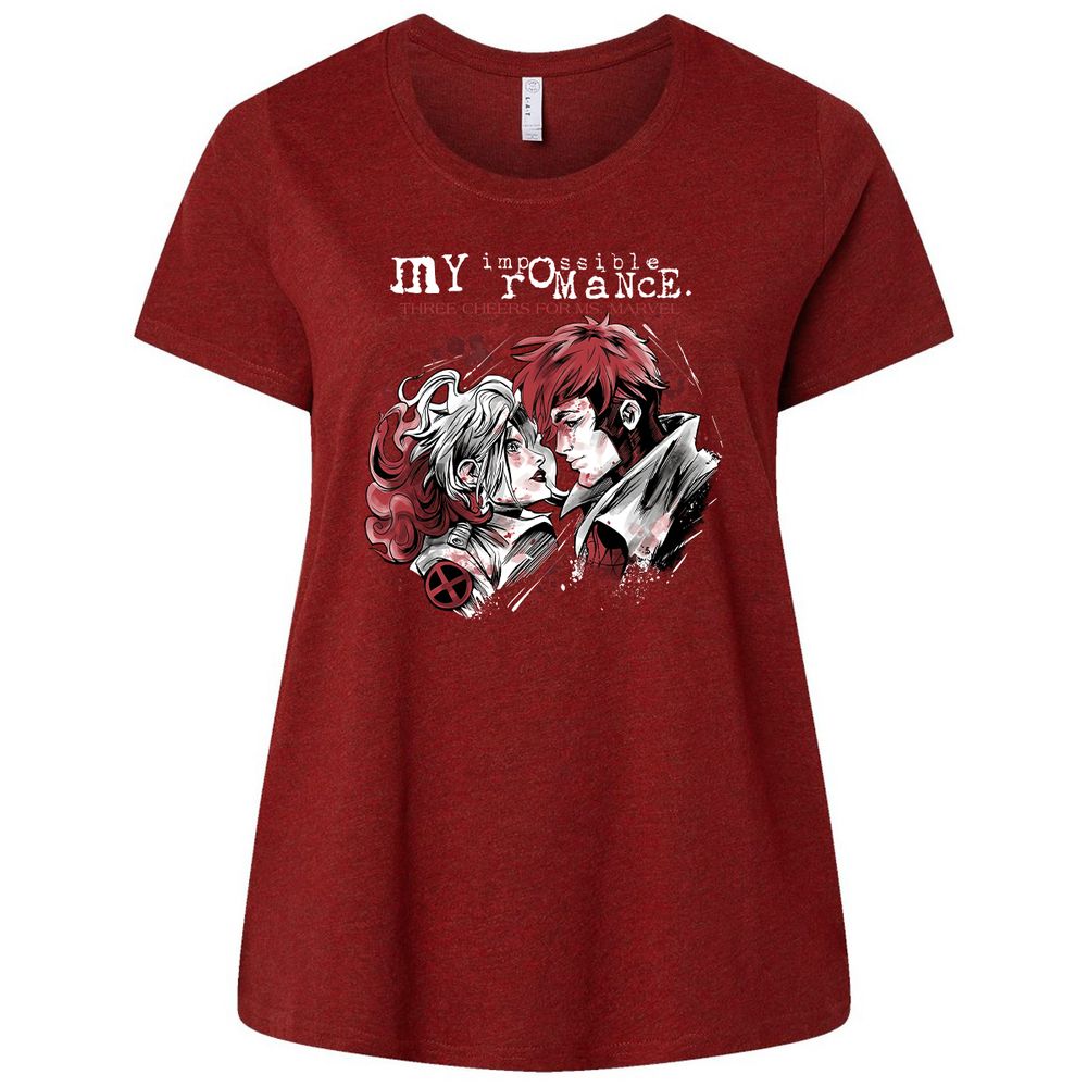 Ladies Curvy Jersey - EVLXEFR2 - Cardinal - 10