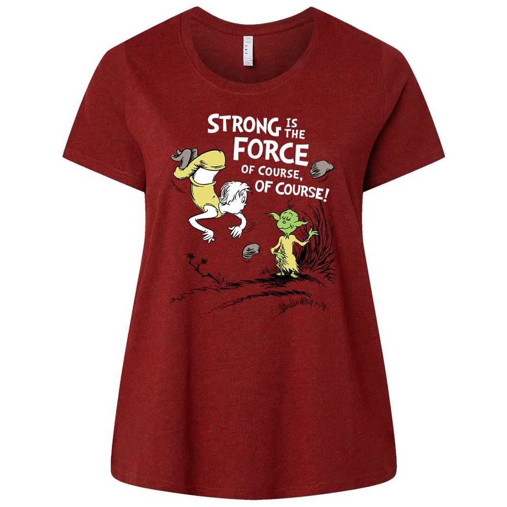 Ladies Curvy Jersey - ENUFJFWR - Cardinal - 10