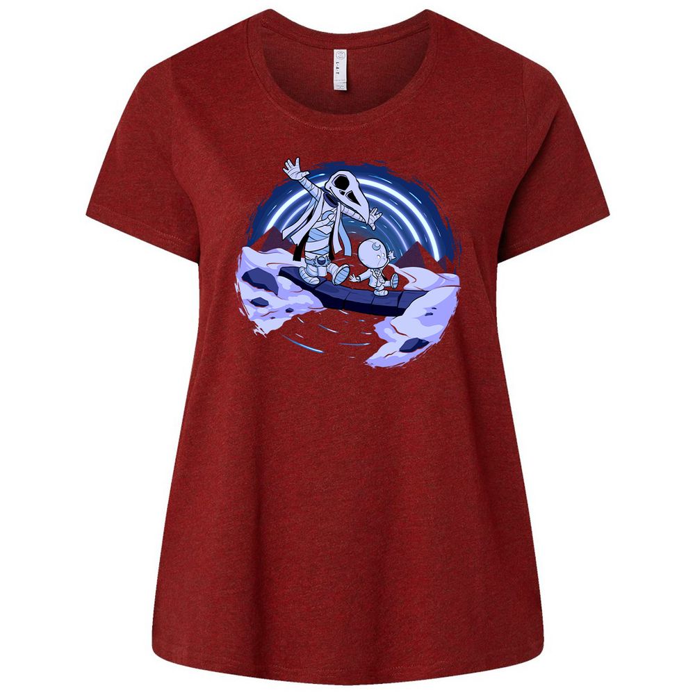 Ladies Curvy Jersey - JVZJ1FMF - Cardinal - 10