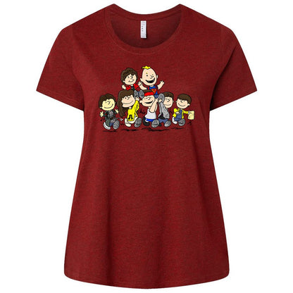 Ladies Curvy Jersey - WSK1EF8N - Cardinal - 10