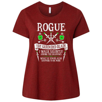 Ladies Curvy Jersey - TR3L1KQQ - Cardinal - 10