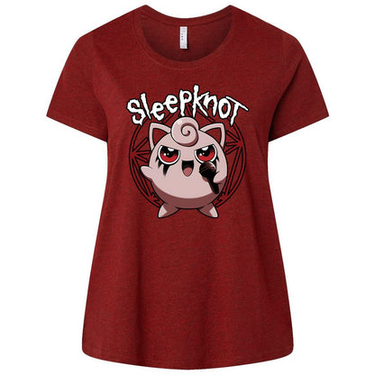 Ladies Curvy Jersey - JSAUVBV6 - Cardinal - 10