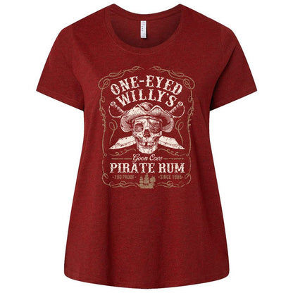 Ladies Curvy Jersey - EVERPFJW - Cardinal - 10