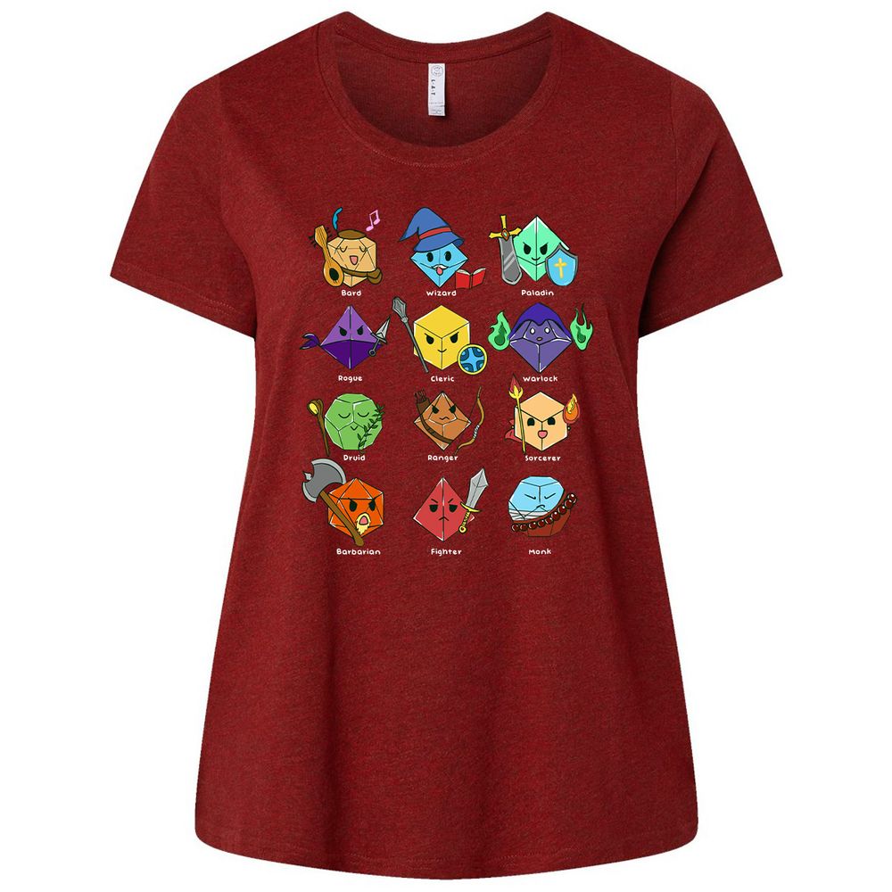 Ladies Curvy Jersey - A8B9AJJB - Cardinal - 10