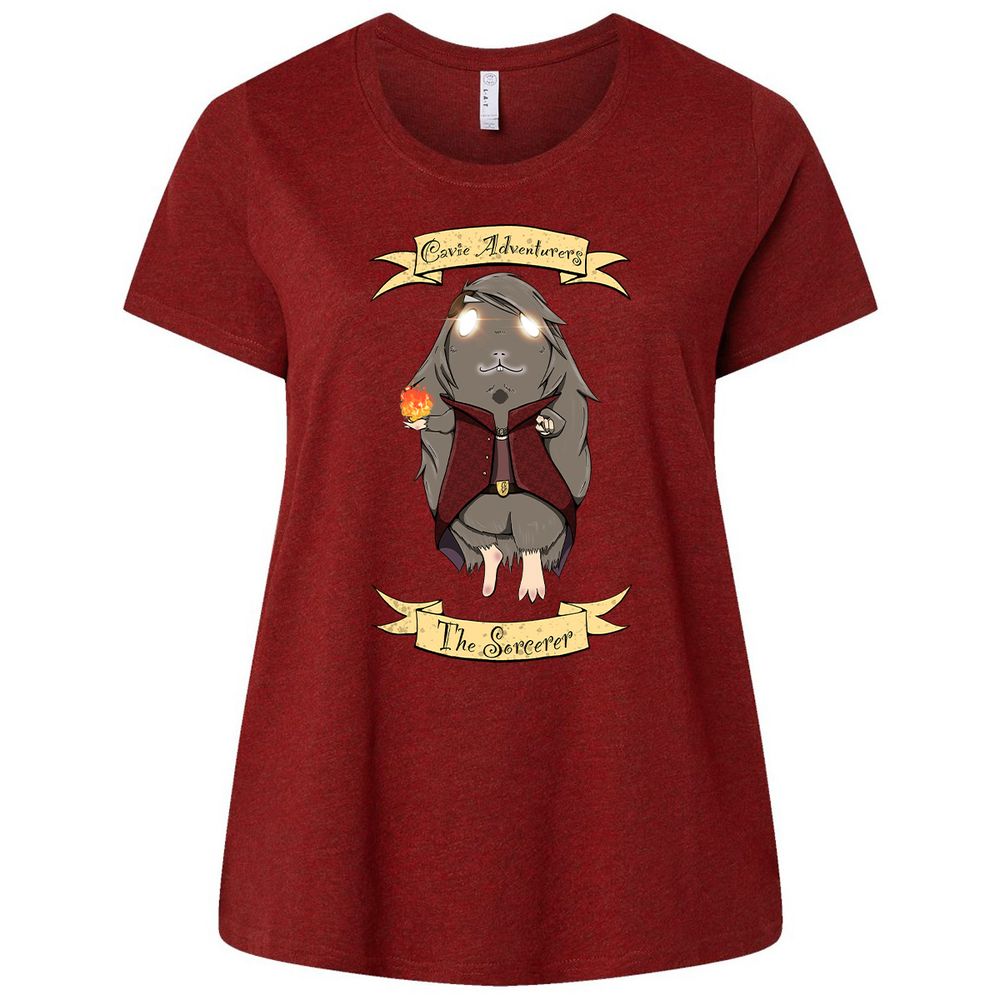 Ladies Curvy Jersey - B3FULKR2 - Cardinal - 10