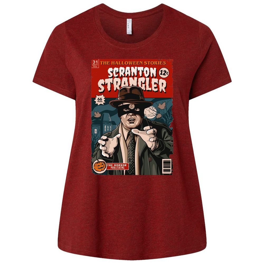 Ladies Curvy Jersey - QAT4GAZC - Cardinal - 10