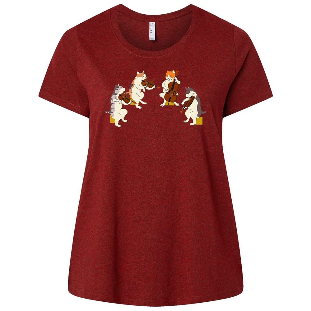 Ladies Curvy Jersey - 4R1AYBVU - Cardinal - 10