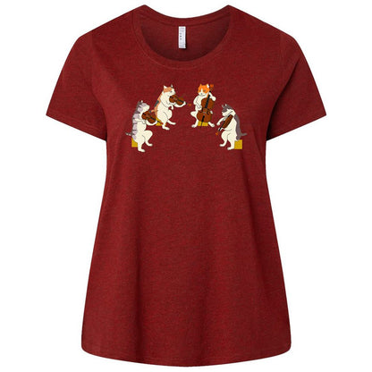 Ladies Curvy Jersey - 4R1AYBVU - Cardinal - 10