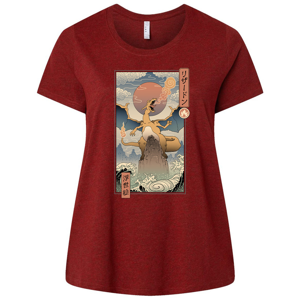 Ladies Curvy Jersey - S7AS5Q5N - Cardinal - 10