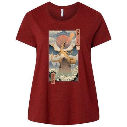 Ladies Curvy Jersey - S7AS5Q5N - Cardinal - 10