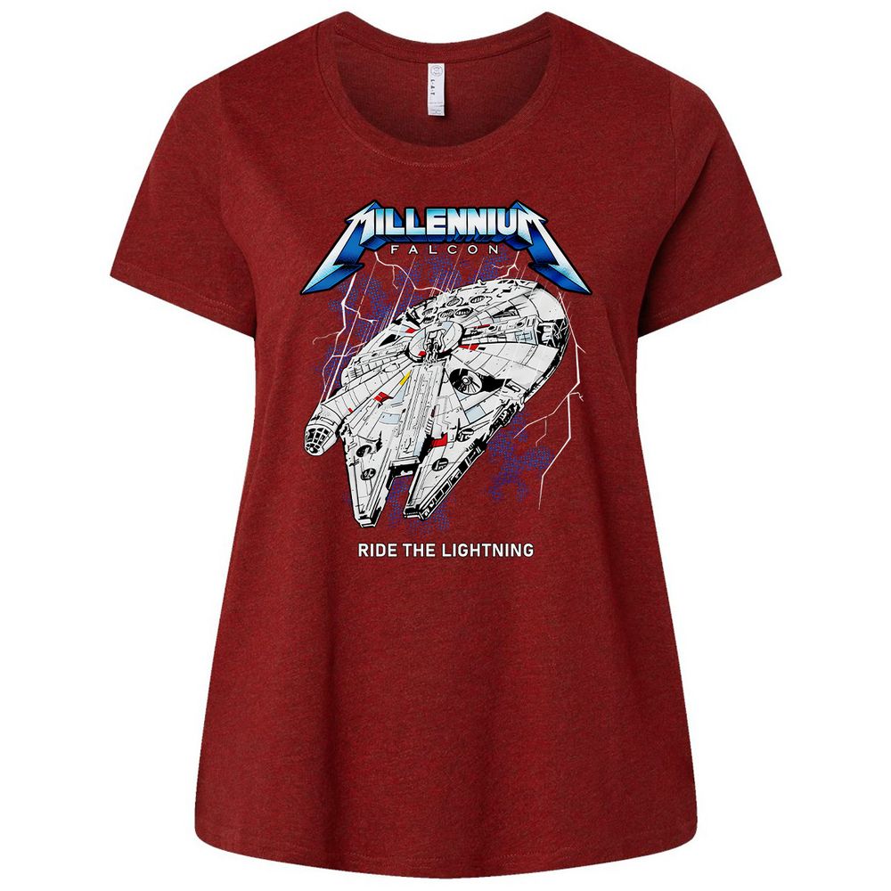 Ladies Curvy Jersey - EZ6KAG41 - Cardinal - 10