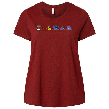 Ladies Curvy Jersey - WYJZ1A5E - Cardinal - 10