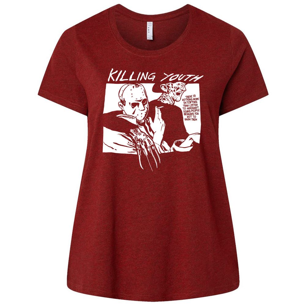 Ladies Curvy Jersey - 2Y2MRG9X - Cardinal - 10