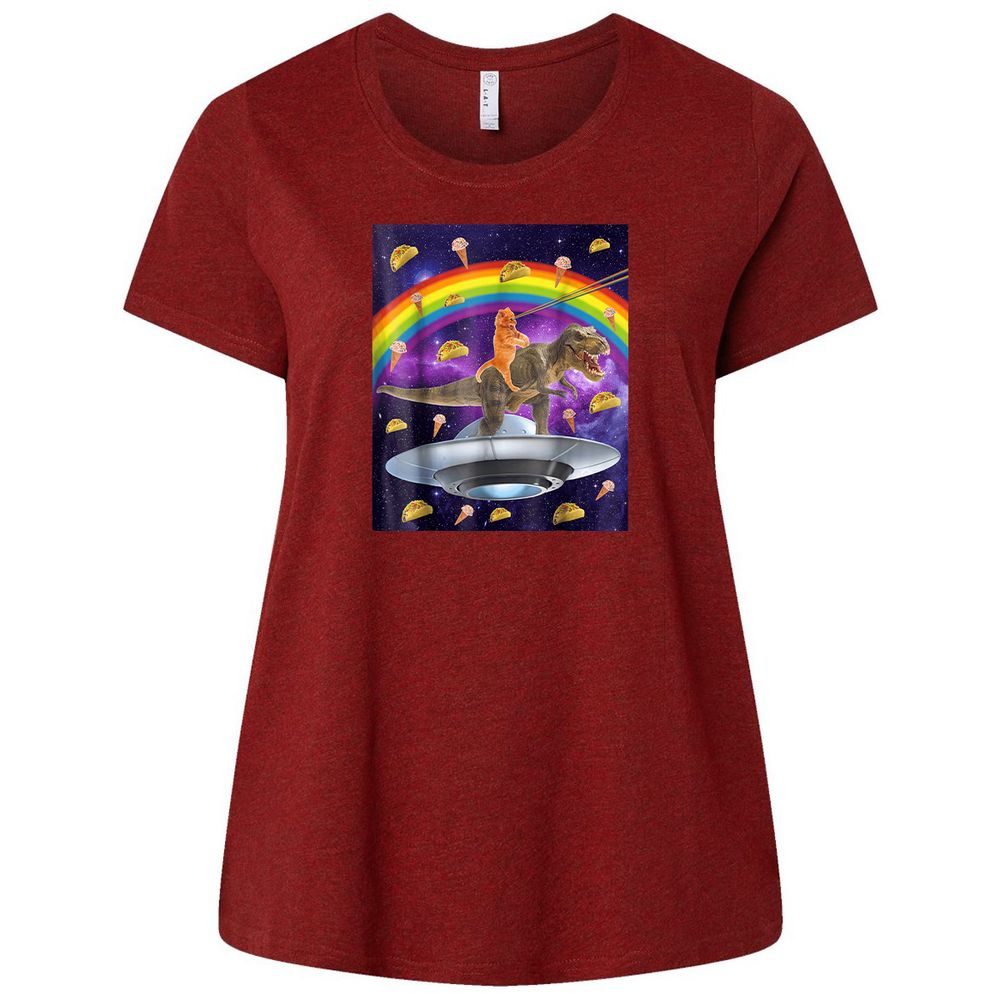 Ladies Curvy Jersey - 2XQ8QDRK - Cardinal - 10