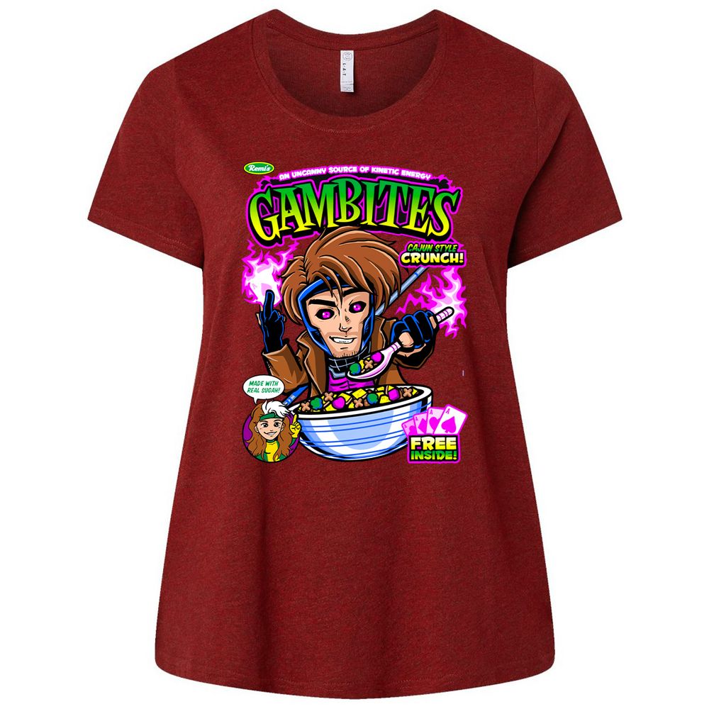 Ladies Curvy Jersey - XTSNFBQ1 - Cardinal - 10